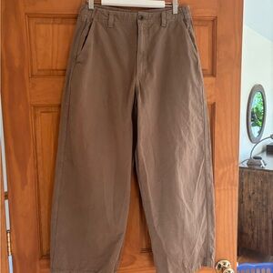 OZMA Brown Wide Leg Pants